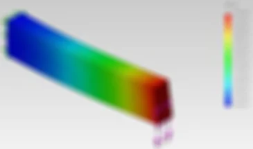 Beam Deflection for Solid Rectangular Beams Calculator