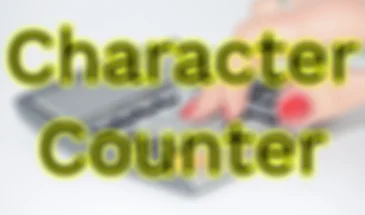 Character counter Calculator