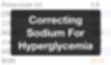 Hyperglycemia sodium correction Calculator