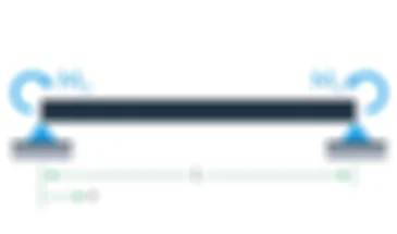 Solid Round Tube Beams Deflection Calculator