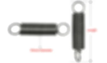 Wire Length of Extension Spring Calculator